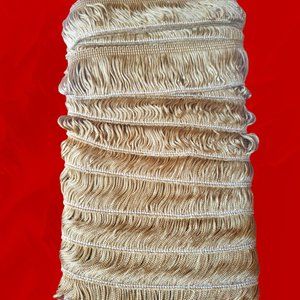 Gold Tassel Fringe 1 1/2" wide - Sold by the Yard.